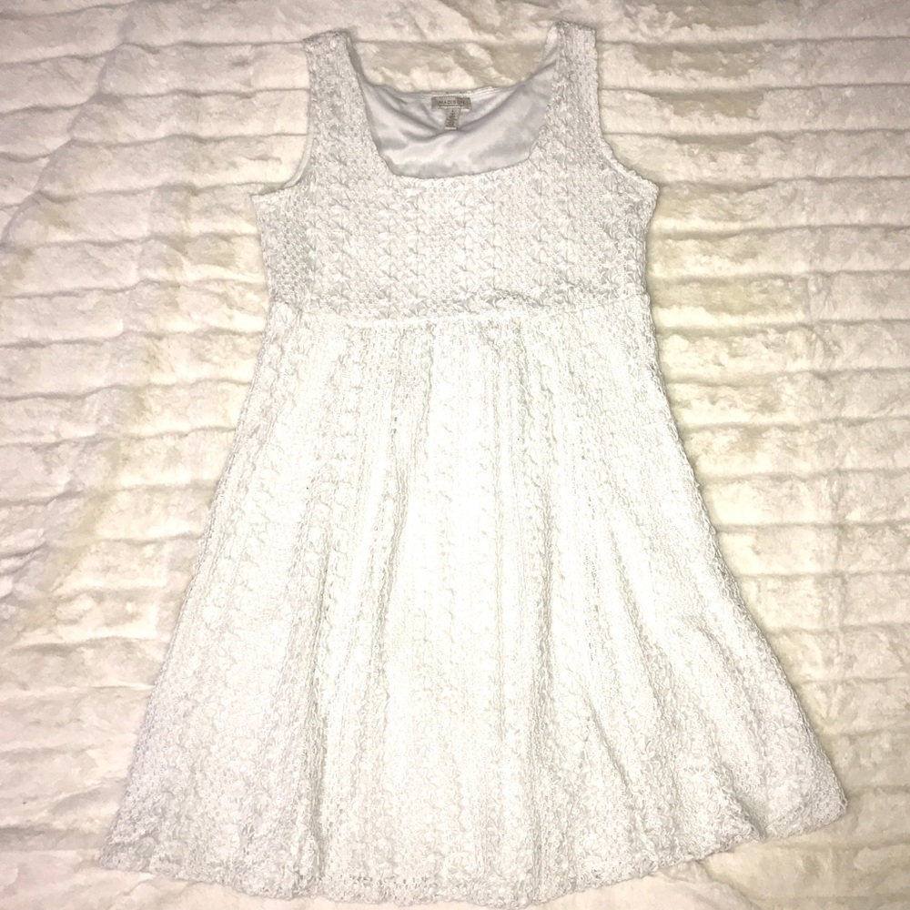 Madison white short dress